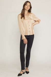 Heart's Desire Top - Champagne