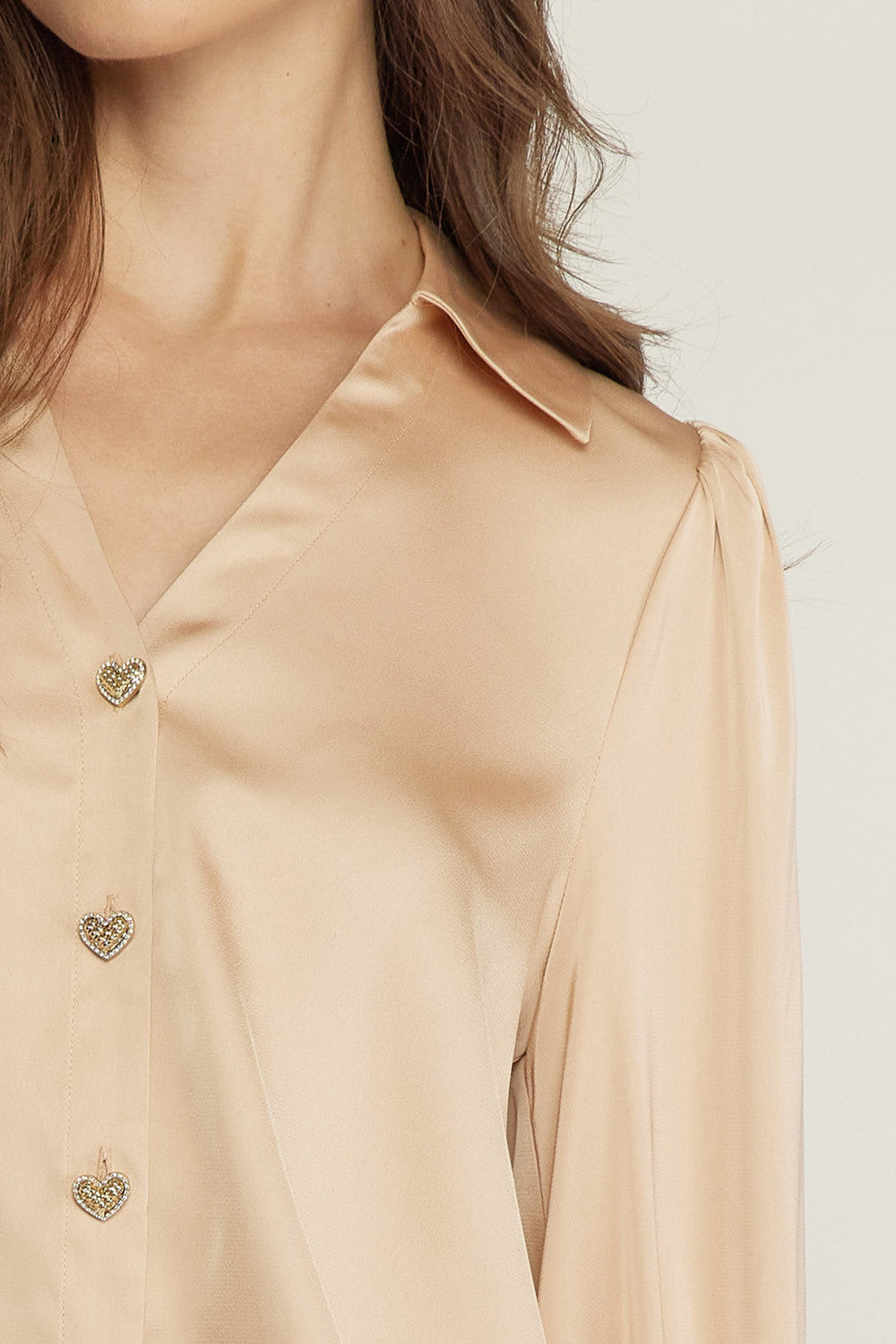 Heart's Desire Top - Champagne