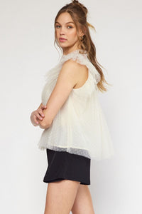 Sitting Pretty Top - Cream
