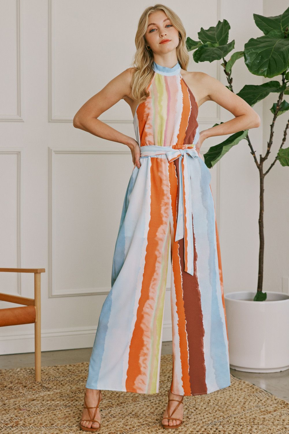Blazing Trails Jumpsuit - Blue