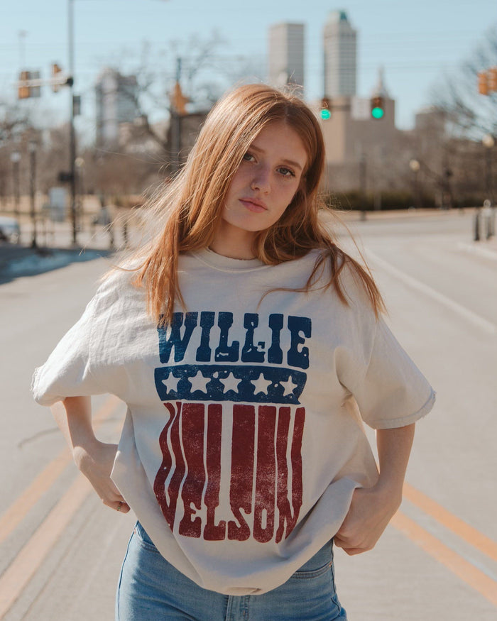 Willie Nelson Stars Tee