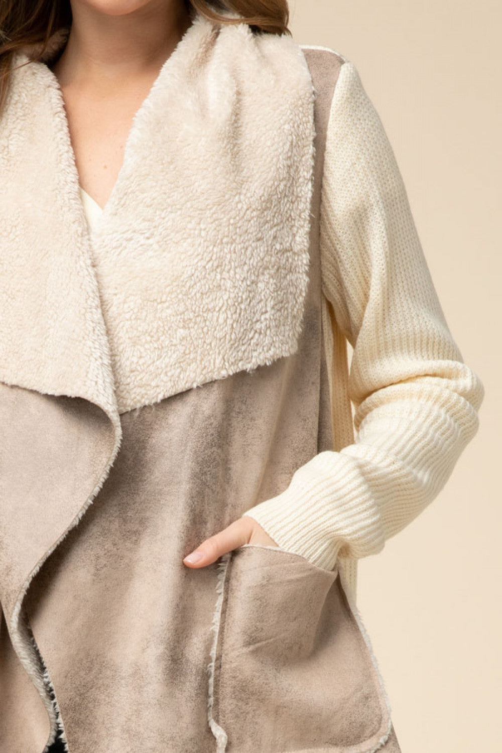 Doubletake Faux Suede Jacket