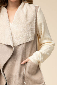 Doubletake Faux Suede Jacket