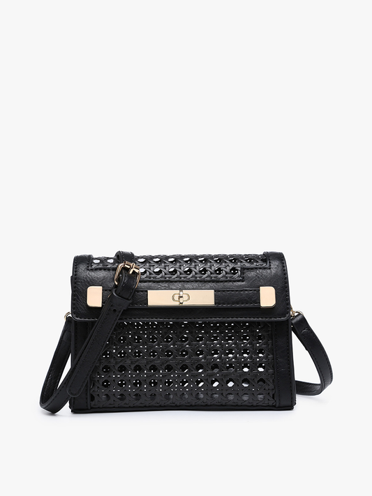 Etta Rattan Crossbody