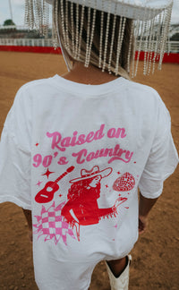 Raised On '90s Country Oversized Tee