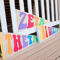 Rainbow Pennant Sorority Flag