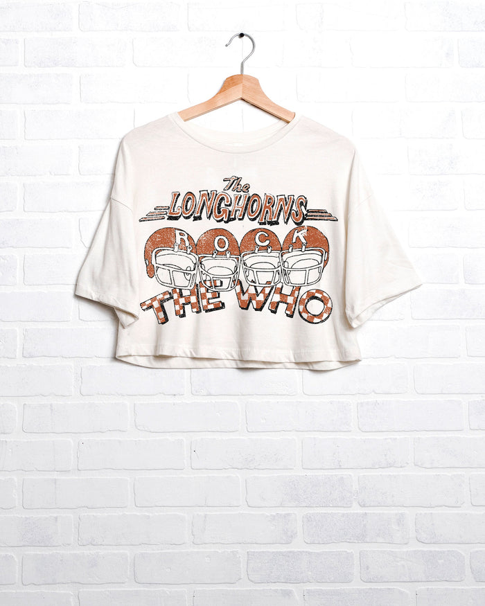 The Who Longhorns Cropped Tee