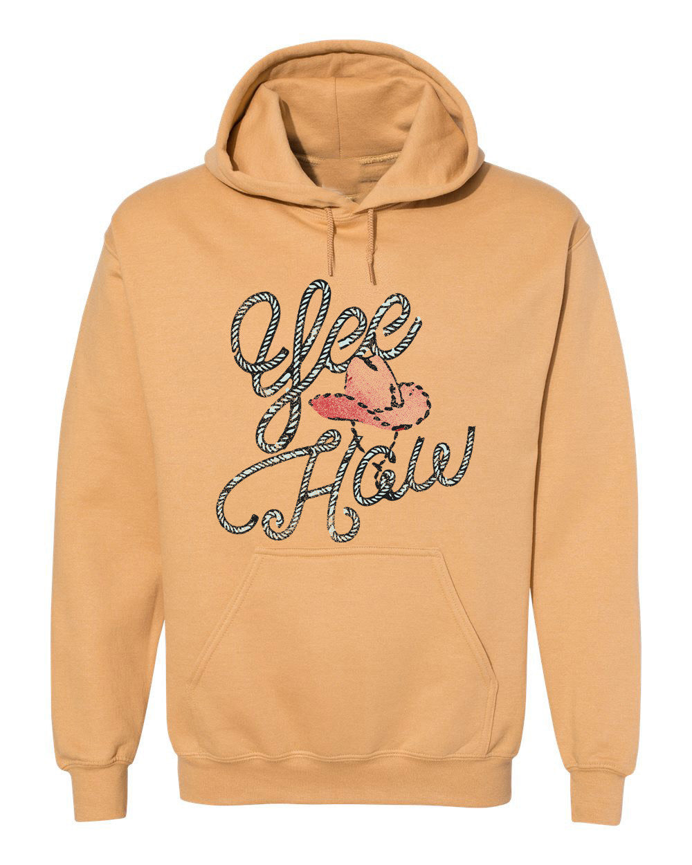 Yee Haw Thrifted Hoodie