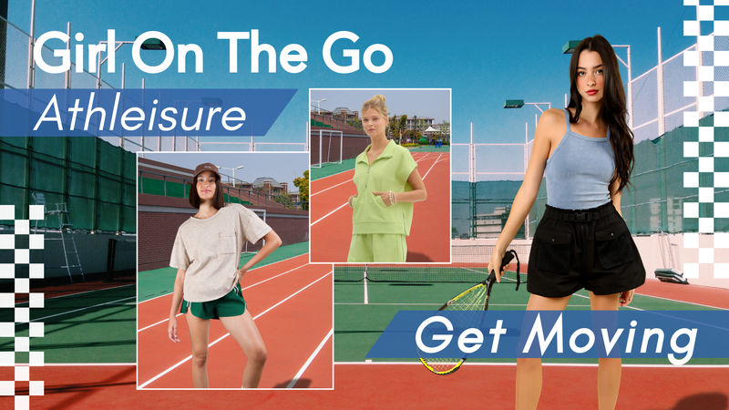 GIRL ON THE GO - ATHLEISURE