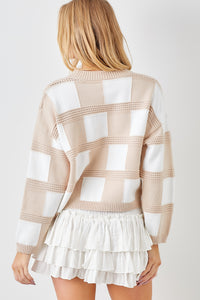 Level Up Sweater - Taupe