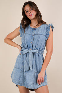 Dare to Inspire Dress - Indigo