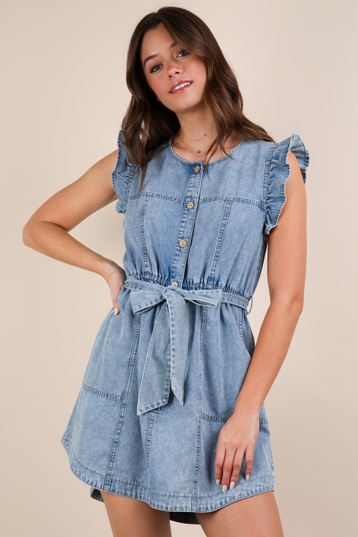 Dare to Inspire Dress - Indigo