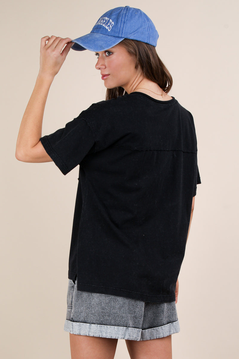 Breathe Easy Top - Black