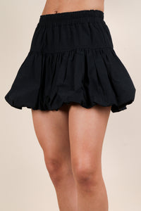 Bubbly Bliss Skirt - Black