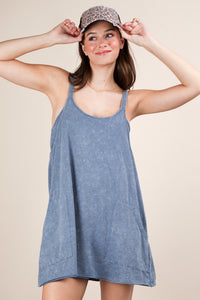 Flow State Dress - Denim