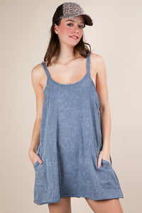 Flow State Dress - Denim