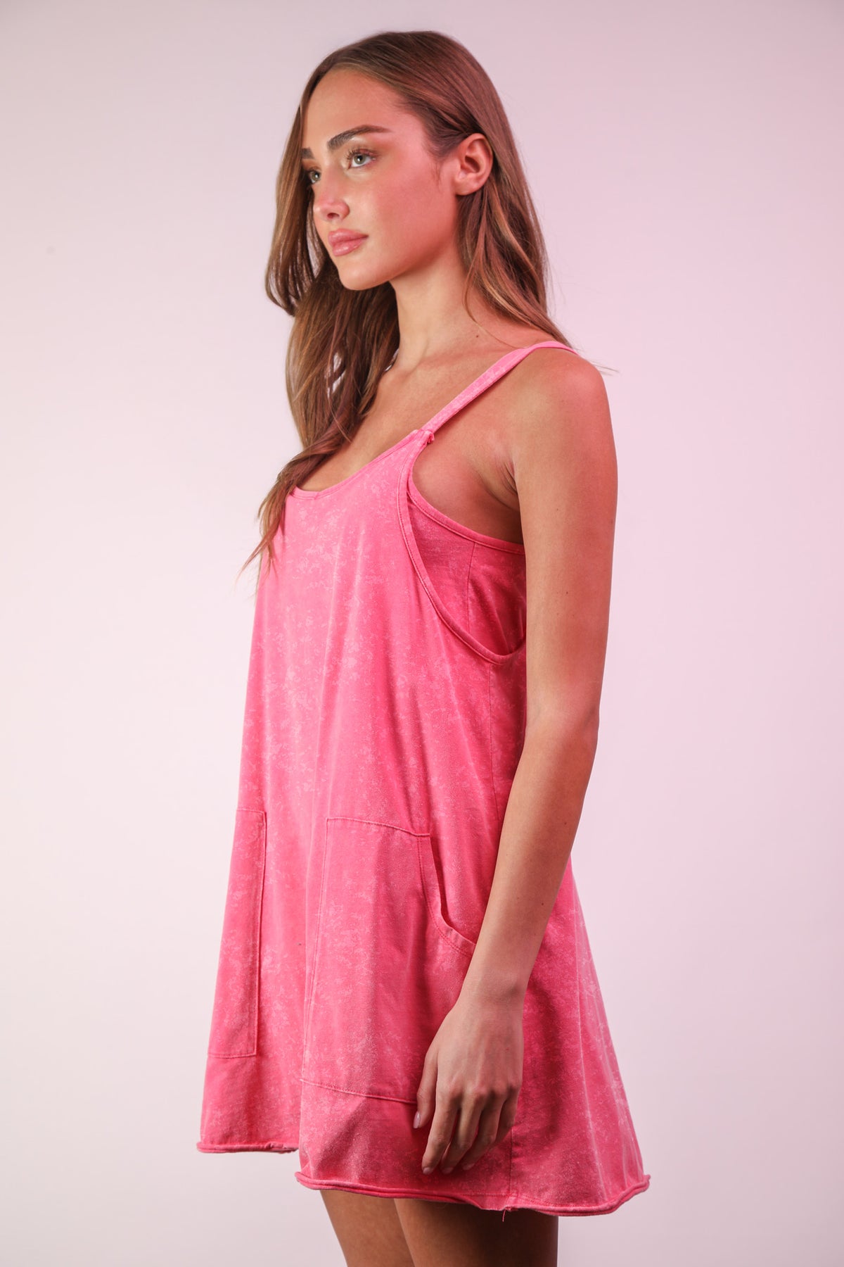 Flow State Dress - Hot Pink