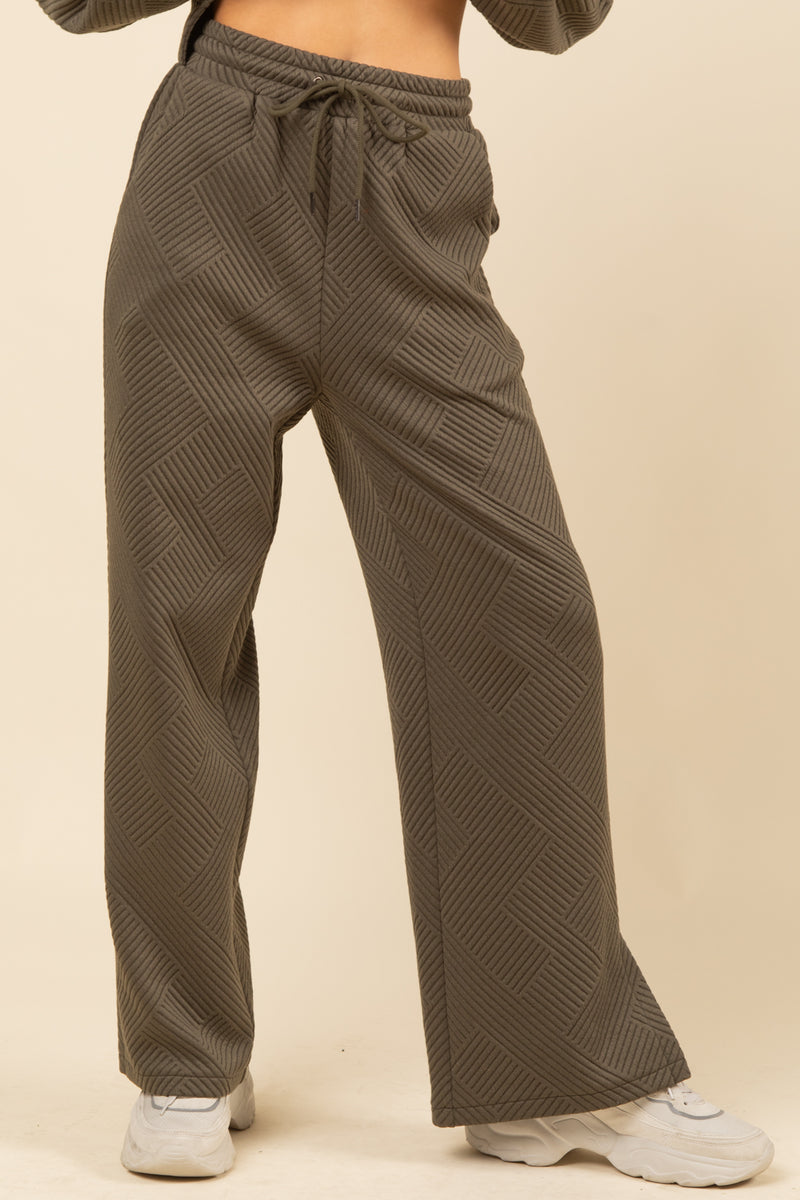 Winding Paths Pants - Olive