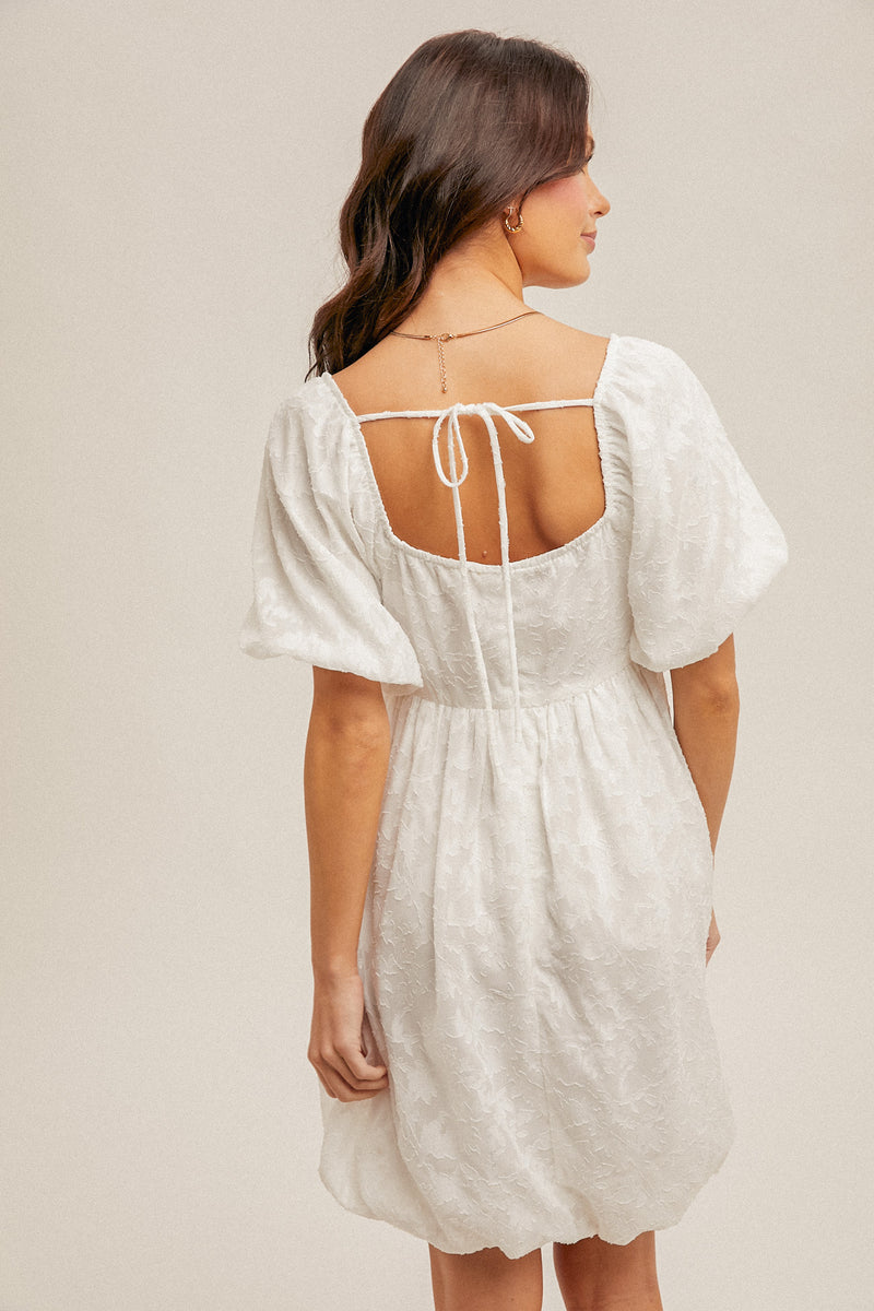 In The Moment Dress - White