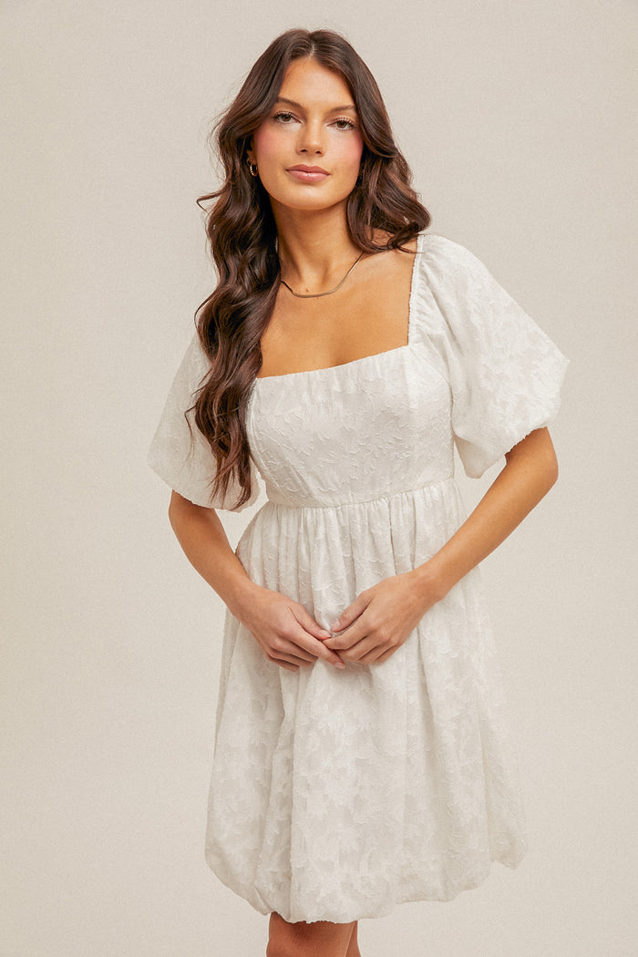 In The Moment Dress - White