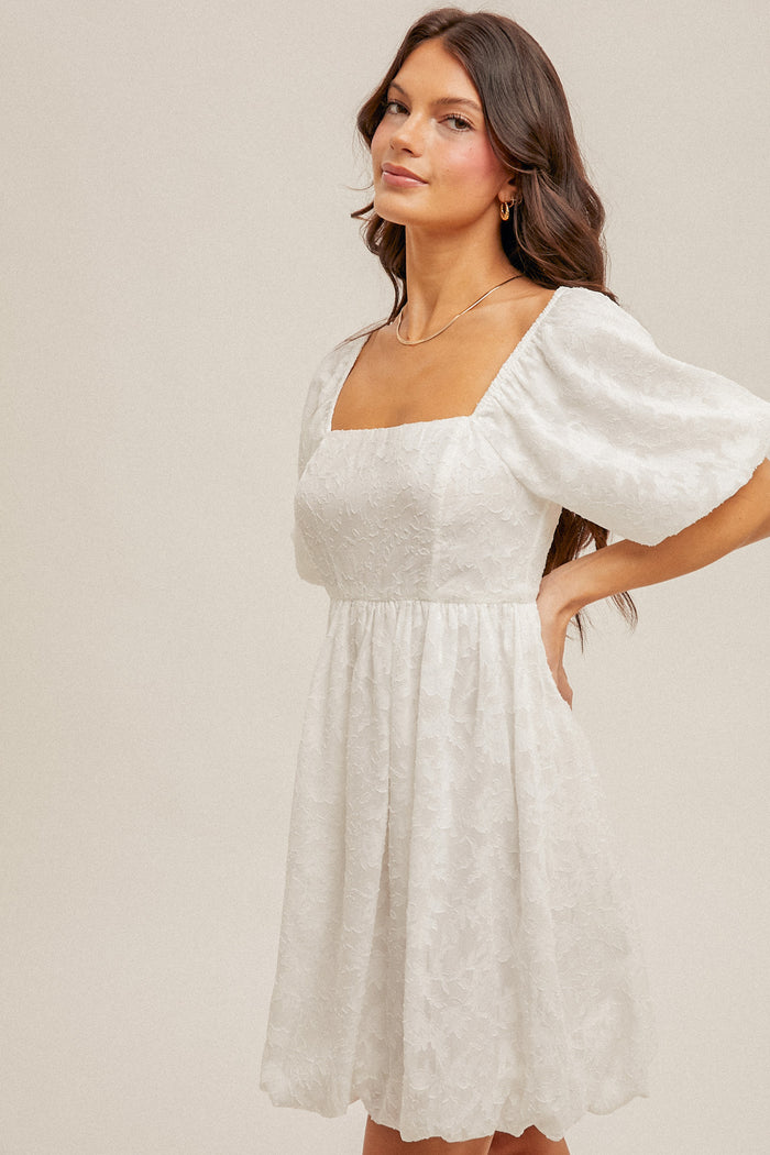 In The Moment Dress - White