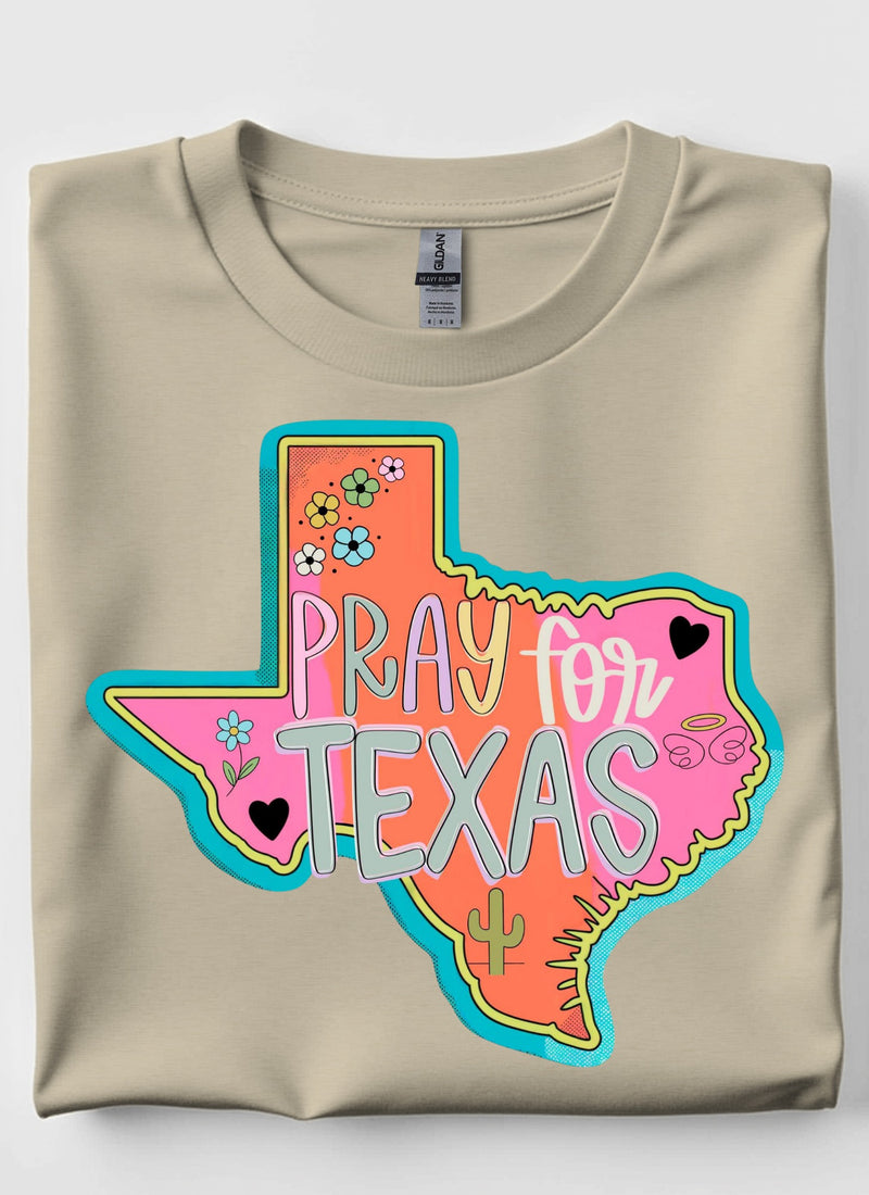 Pray for Texas - Multi Color
