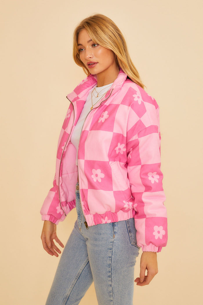 Blooming Joy Jacket - Pink