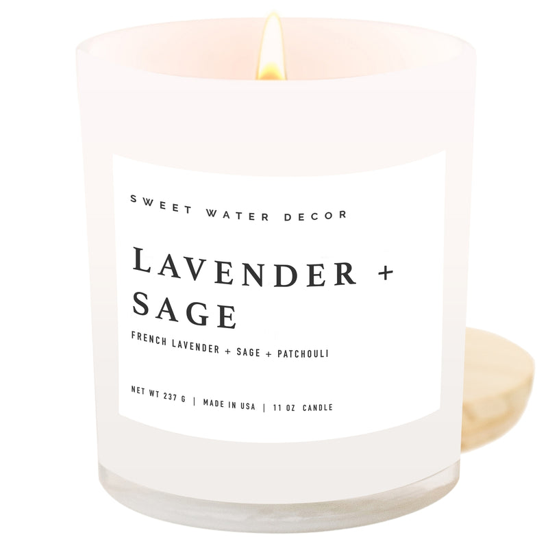 Lavender + Sage - Soy Candle