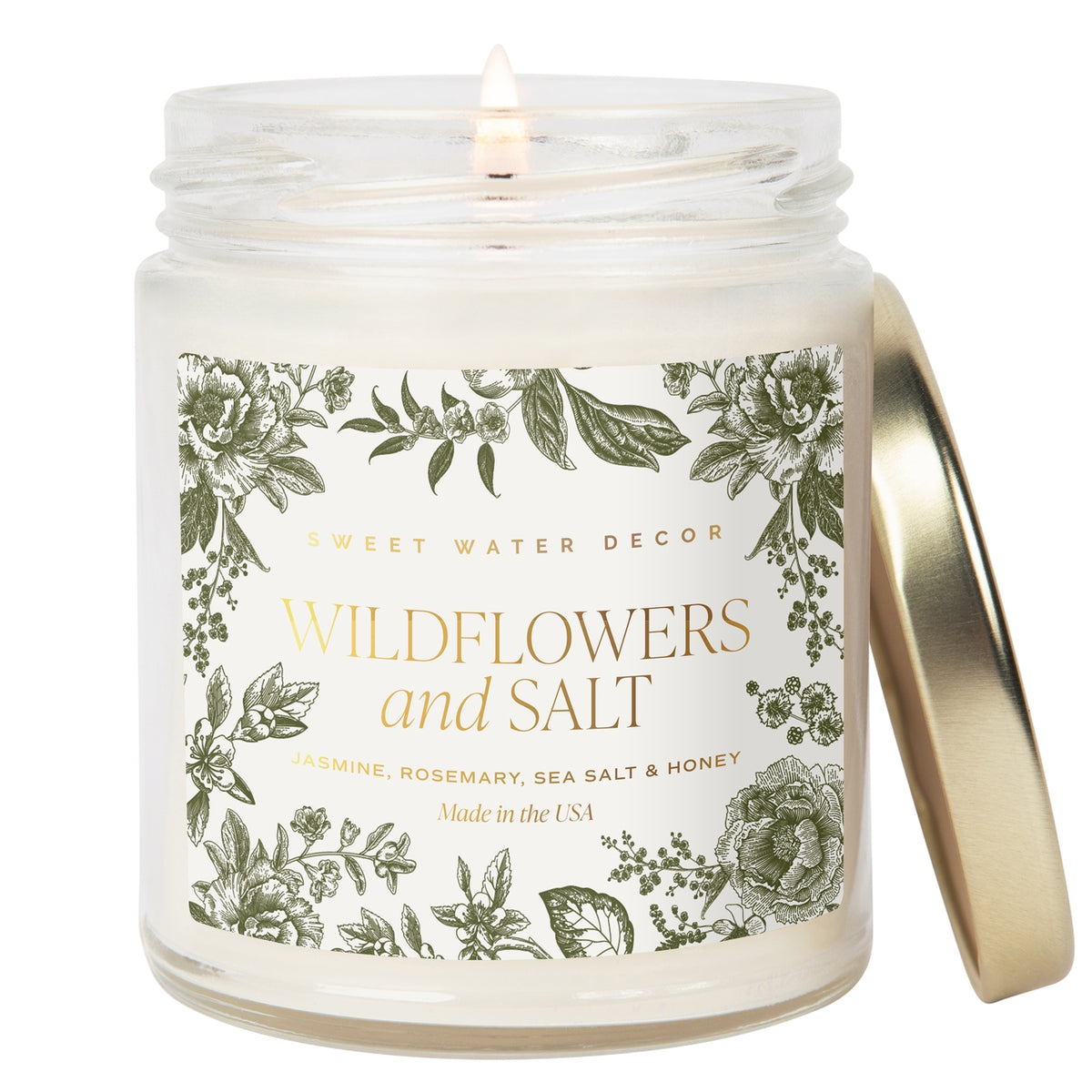 Wildflowers & Salt - Soy Candle