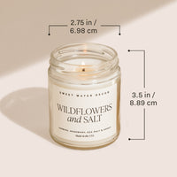 Wildflowers & Salt - Soy Candle