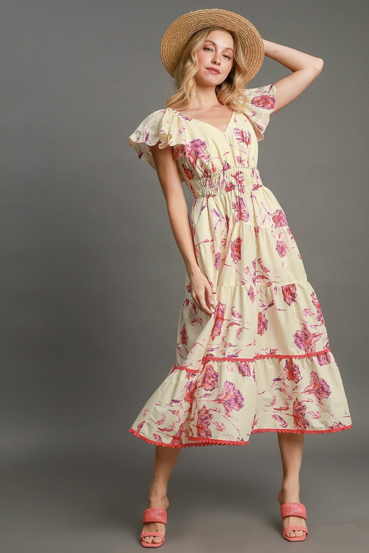 Meadow Beauty Dress - Cream Sage in Bloom Meadow Beauty Dress - Cream Sage in Bloom