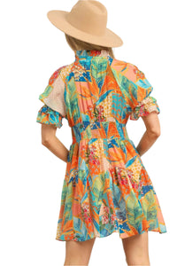 Tropical Muse Dress - Orange