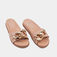 Cassie Sandals - Nude
