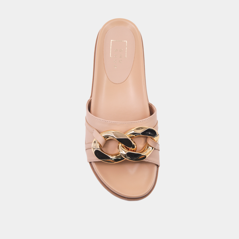 Cassie Sandals - Nude