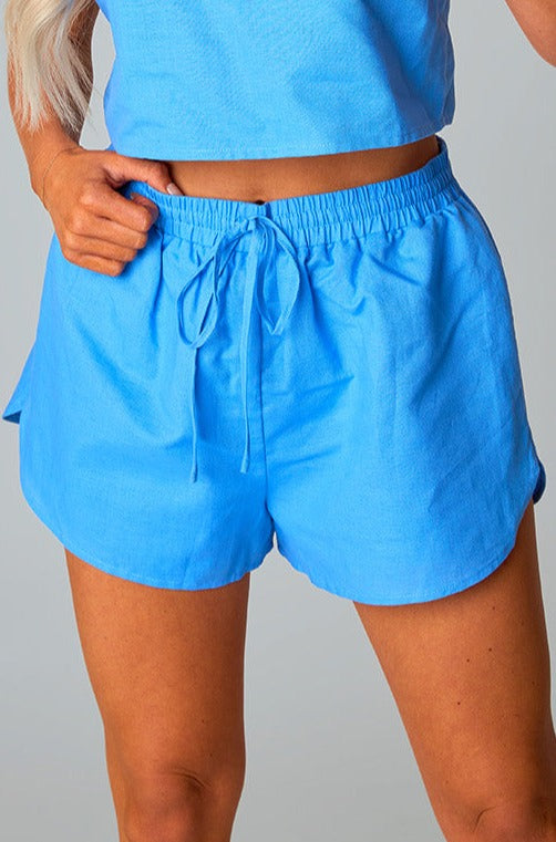 Simple Pleasure Shorts - Blue