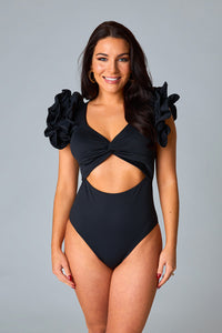 Make A Splash Swimsuit - Black