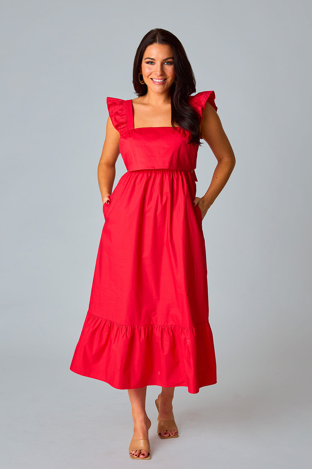 Breaking Free Dress - Red