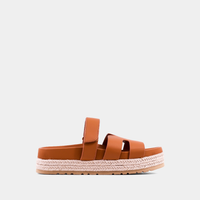 Izzy Platform Sandal - Camel