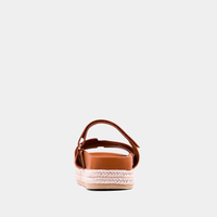 Izzy Platform Sandal - Camel
