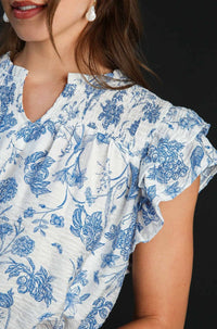 Delft By Design Top - Blue