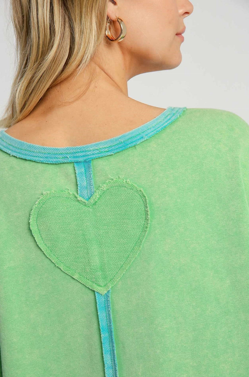 Layer By Layer Top - Green Mix