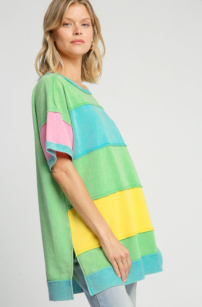 Layer By Layer Top - Green Mix