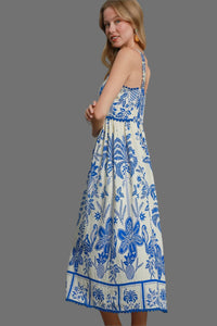 Slice of Paradise Dress - Blue