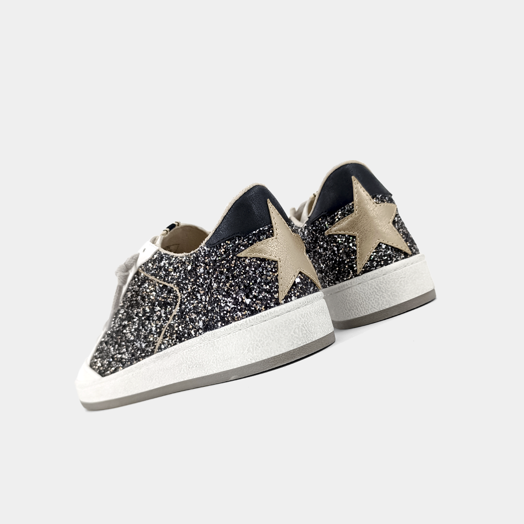 Park Goose Sneakers - Black Gold