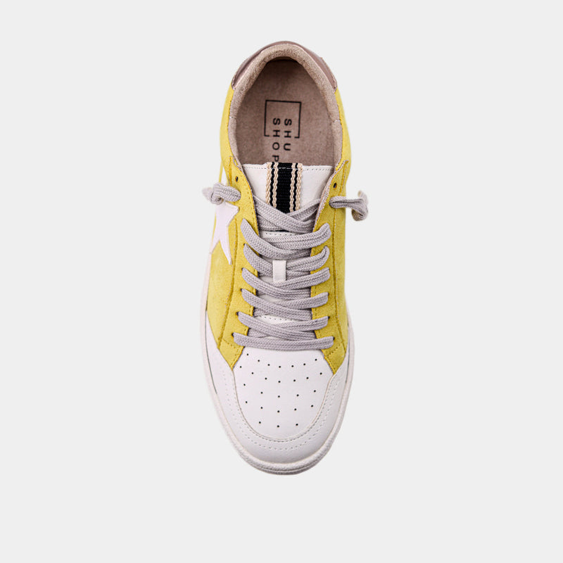 Paz Goose Sneakers - Yellow Suede