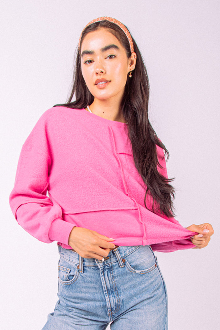 Piece By Piece Top - Pink