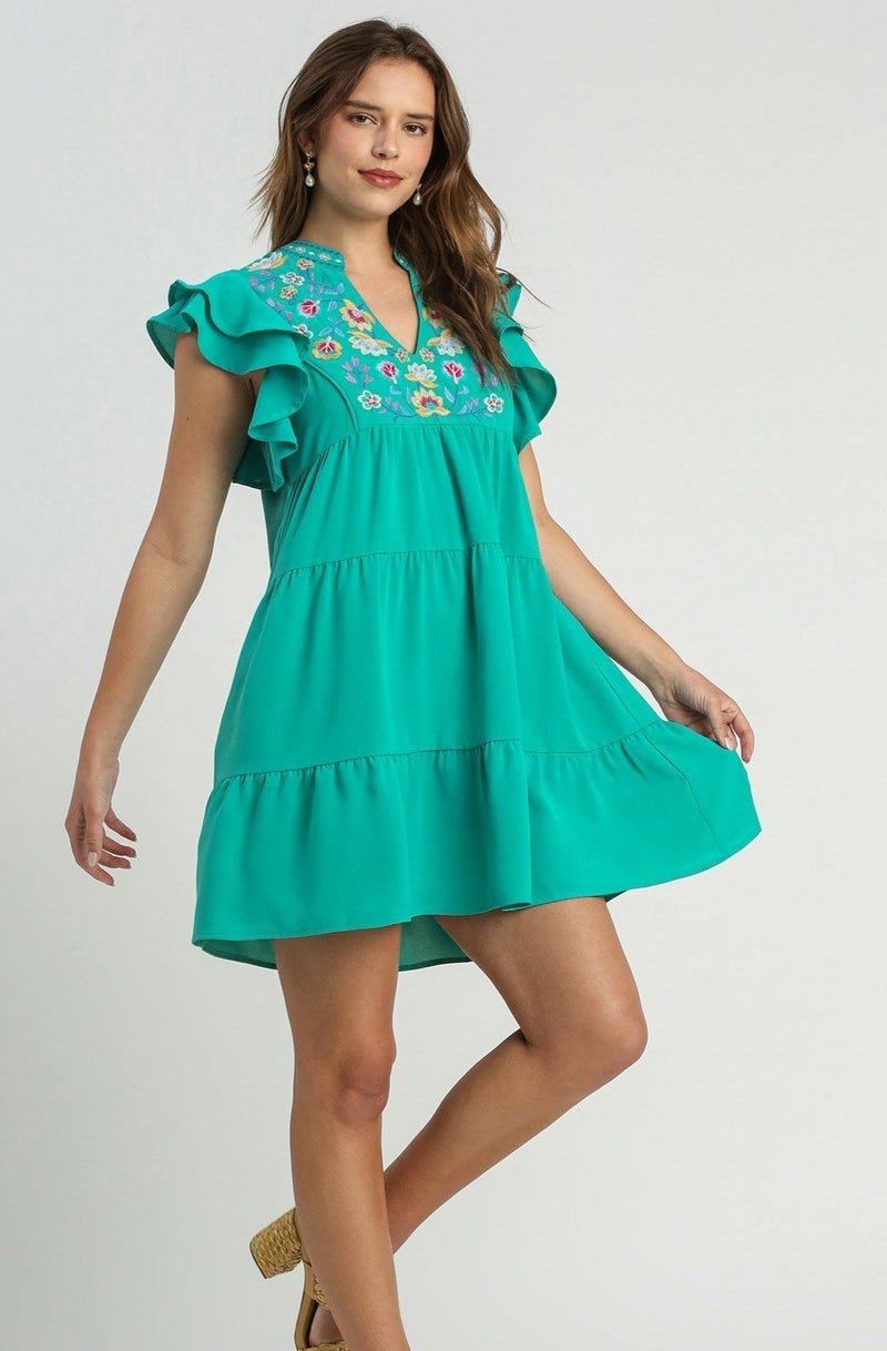 And So Forth Dress - Jade