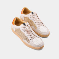 Roma Sneakers - Gold Woven