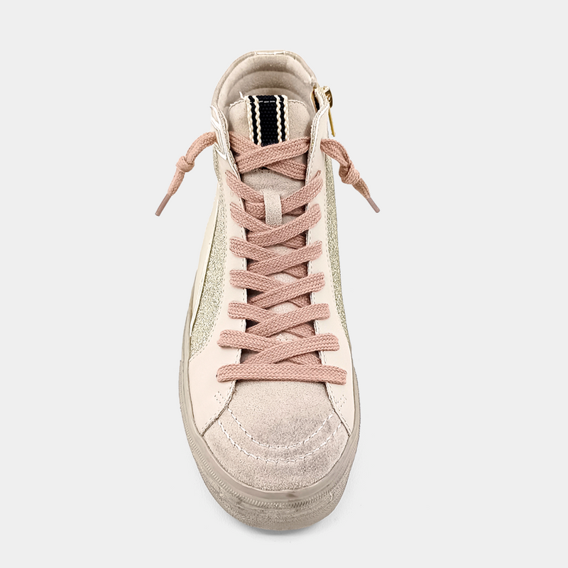 Rooney Goose High Tops - Gold