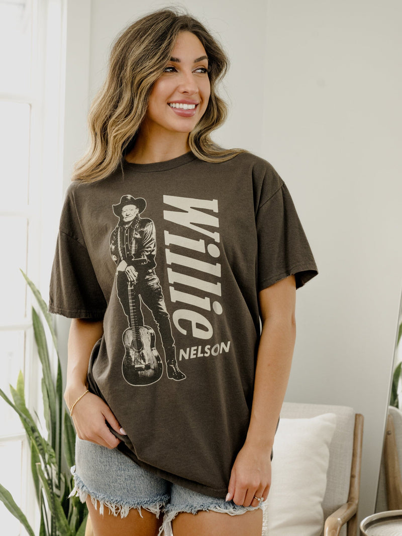 Willie Nelson Standing Oversized Tee